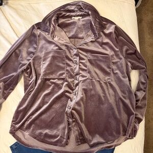 Velvet shirt